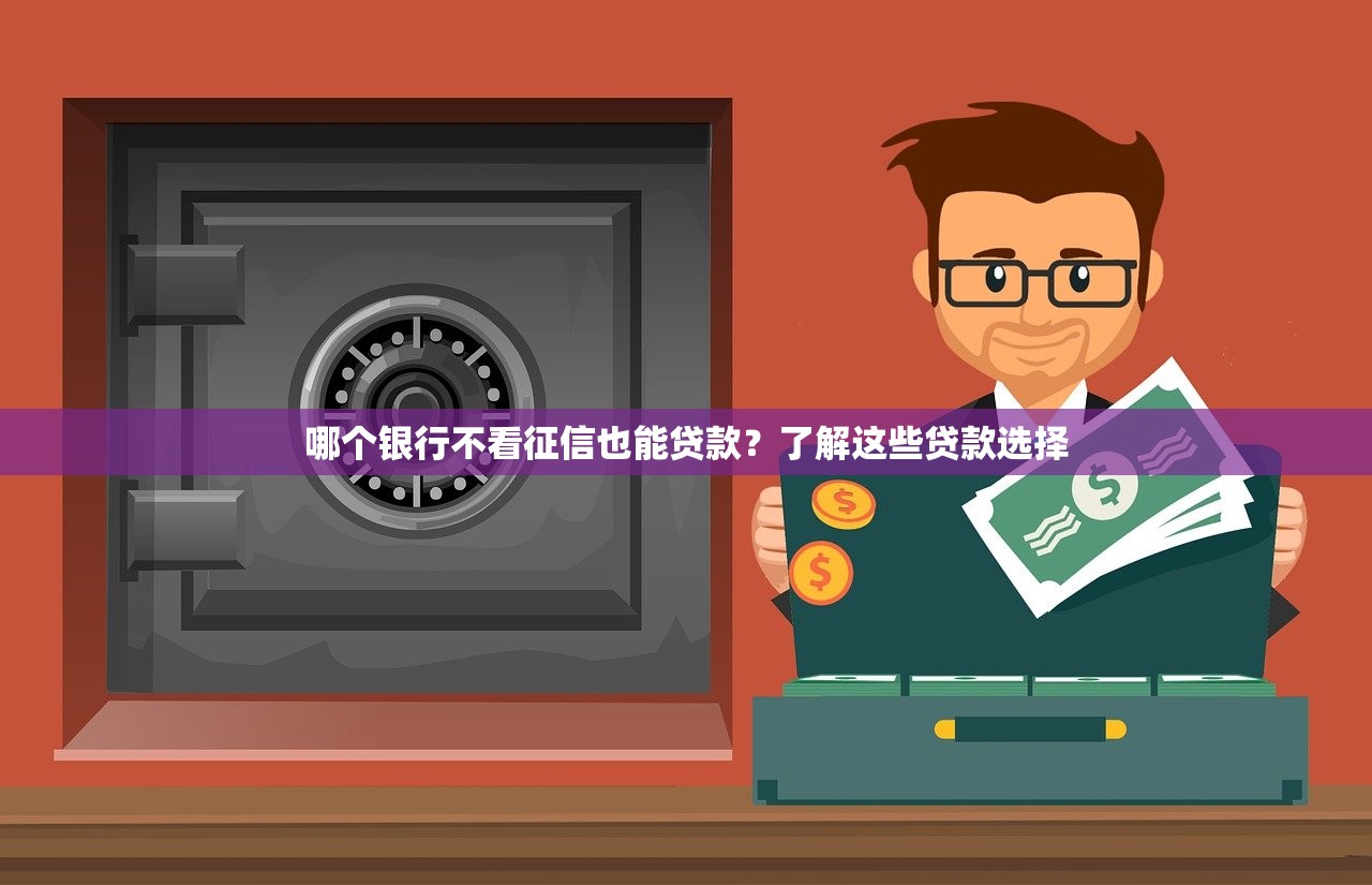 哪個(gè)銀行不看征信也能貸款？了解這些貸款選擇
