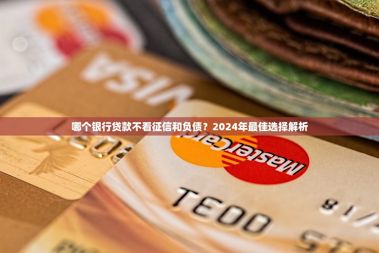 哪個銀行貸款不看征信和負債？2024年最佳選擇解析