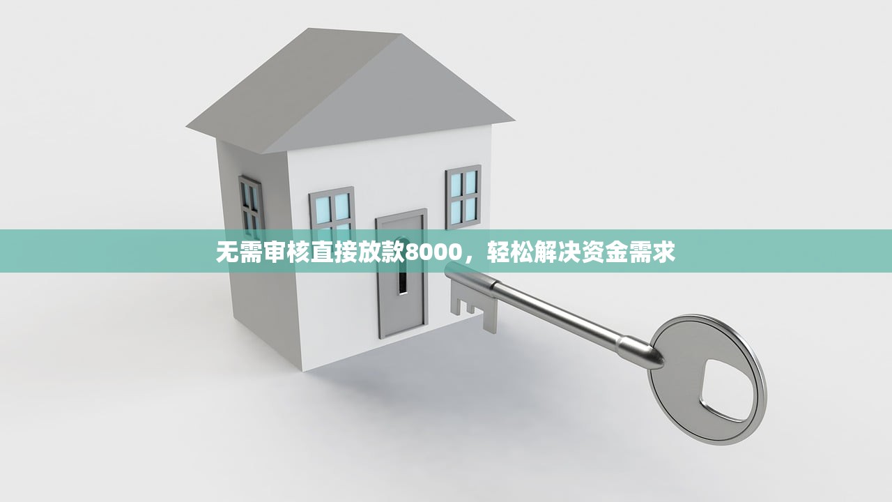 無需審核直接放款8000，輕松解決資金需求