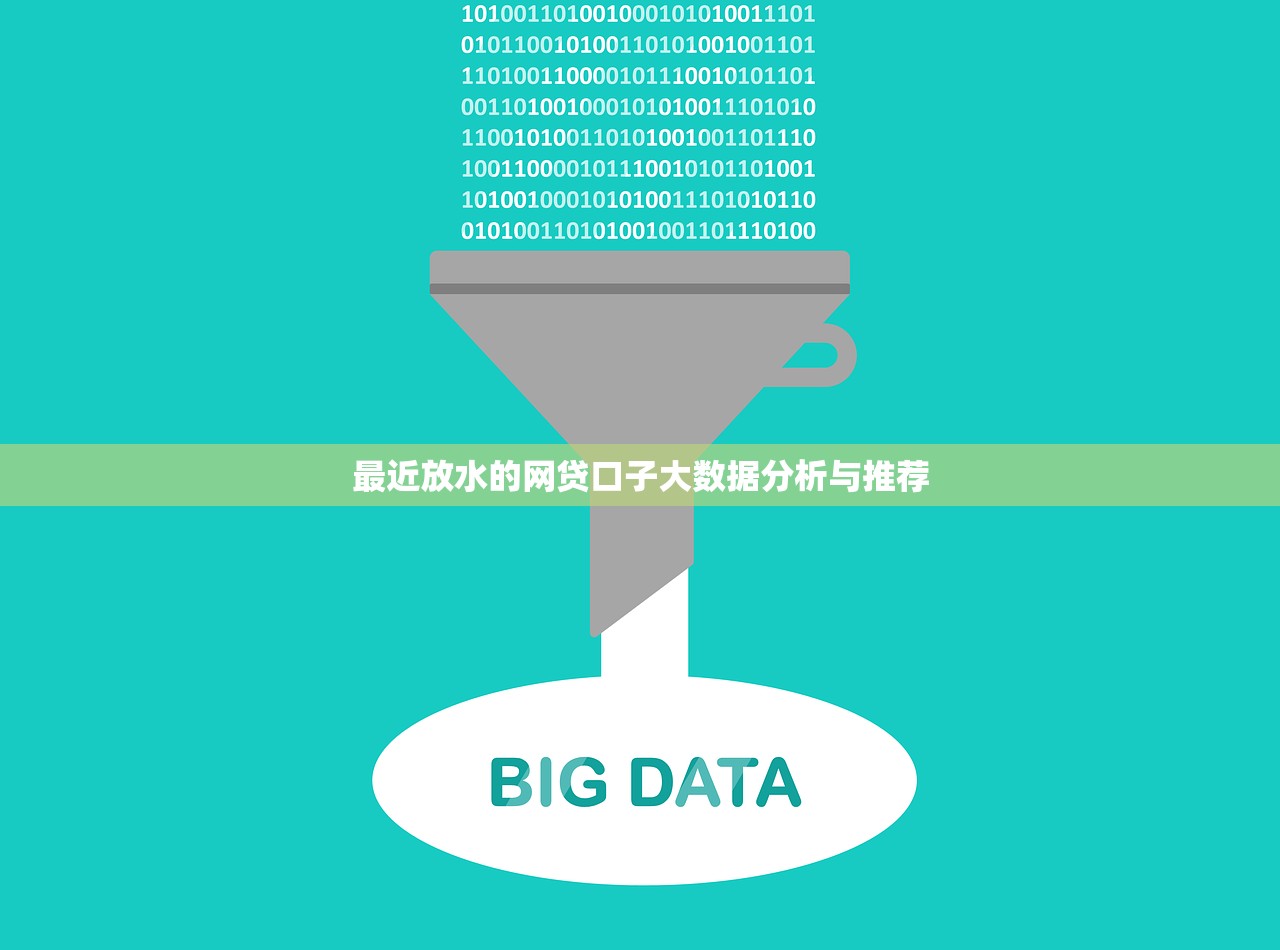 最近放水的網貸口子大數據分析與推薦