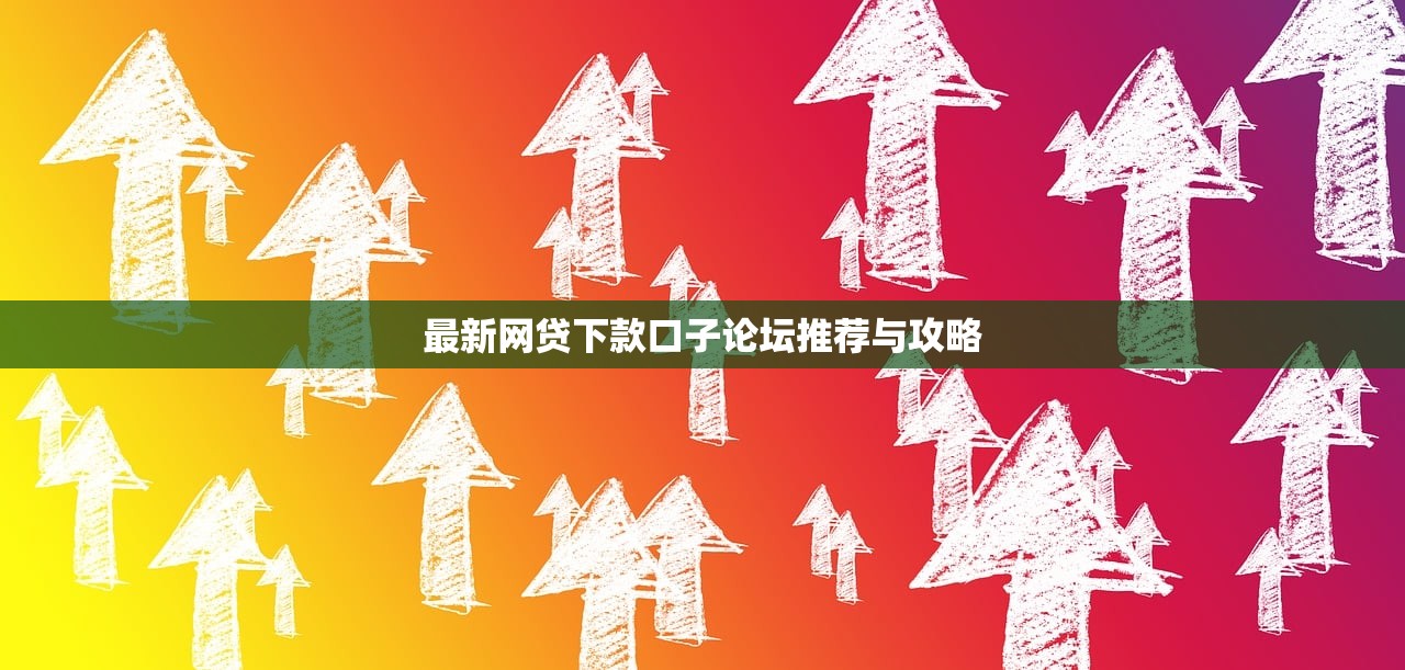最新網(wǎng)貸下款口子論壇推薦與攻略