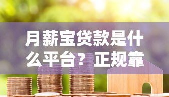 月薪寶貸款是什么平臺？正規靠譜嗎？申請條件及流程全解析