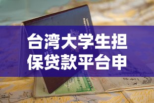 臺(tái)灣大學(xué)生擔(dān)保貸款平臺(tái)申請(qǐng)指南與注意事項(xiàng)