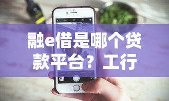 融e借是哪個貸款平臺？工行貸款產品靠譜嗎