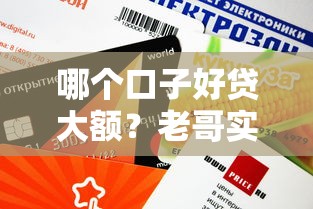 哪個口子好貸大額？老哥實測這5家平臺額度高、審核快