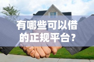 有哪些可以借的正規平臺？2023年貸款口子實測解析