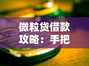 微粒貸借款攻略：手把手教你避開這些“坑”