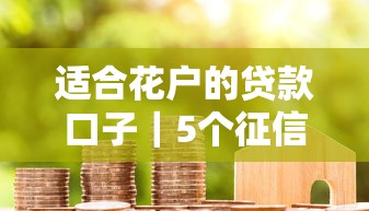 適合花戶的貸款口子｜5個征信花也能下款的良心平臺