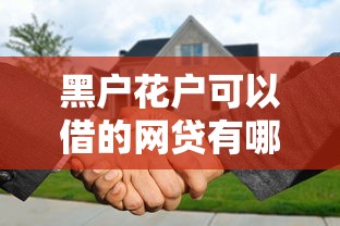 黑戶花戶可以借的網貸有哪些？實測這5個平臺門檻低