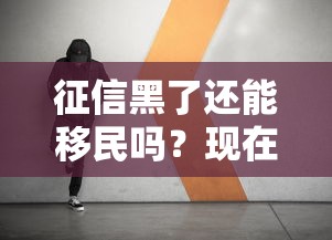 征信黑了還能移民嗎？現在真相揭秘