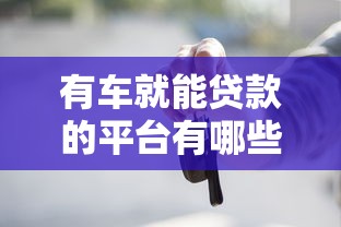 有車(chē)就能貸款的平臺(tái)有哪些？盤(pán)點(diǎn)5家正規(guī)渠道