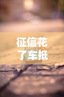 征信花了車抵押可以做嗎？老司機給你掰扯明白