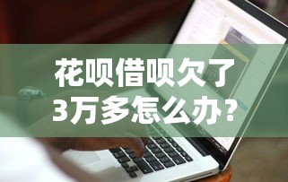 花唄借唄欠了3萬多怎么辦？3招自救指南實測有效