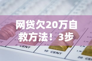 網(wǎng)貸欠20萬(wàn)自救方法！3步還清債務(wù)+百度最新政策解讀