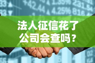 法人征信花了公司會(huì)查嗎？企業(yè)貸款避坑指南