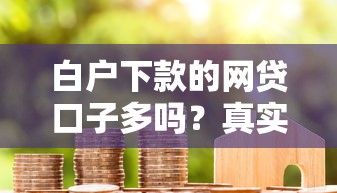 白戶下款的網貸口子多嗎？真實情況大揭秘