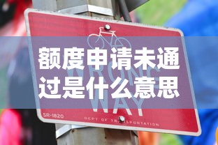 額度申請未通過是什么意思？這5個原因可能被你忽略了！