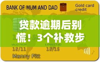 貸款逾期后別慌！3個(gè)補(bǔ)救步驟教你保住征信記錄