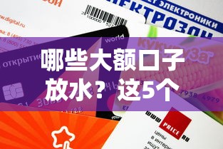 哪些大額口子放水？這5個渠道額度高到賬快