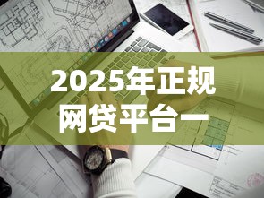 2025年正規網貸平臺一覽表：哪家靠譜？這10個平臺別錯過！