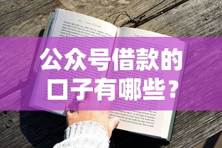 公眾號借款的口子有哪些？這5個平臺審核快、額度高