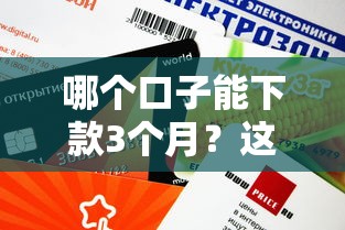 哪個(gè)口子能下款3個(gè)月？這3個(gè)靠譜平臺(tái)審核快、額度靈活