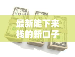 最新能下來錢的新口子有哪些？這幾個渠道審核快、門檻低