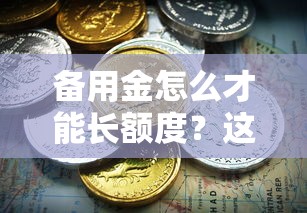 備用金怎么才能長額度？這5招提額技巧太實用了