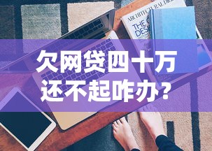 欠網貸四十萬還不起咋辦？別慌，這些辦法或許能救急