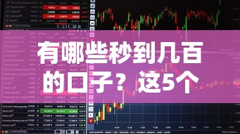 有哪些秒到幾百的口子？這5個平臺當天放款