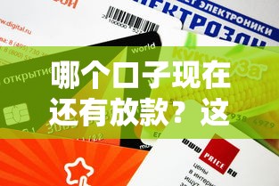 哪個(gè)口子現(xiàn)在還有放款？這5個(gè)正規(guī)渠道審核快、額度高