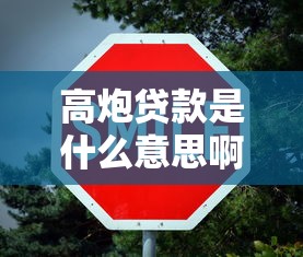 高炮貸款是什么意思啊？這3個隱患你必須知道