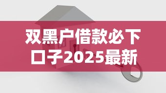 雙黑戶借款必下口子2025最新實測攻略