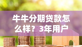 牛牛分期貸款怎么樣？3年用戶真實評測+優缺點全分析