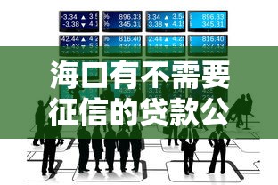 海口有不需要征信的貸款公司嗎？這3類渠道一定要知道！