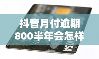 抖音月付逾期800半年會怎樣？深度解析補救攻略