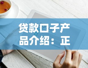 貸款口子產品介紹：正規(guī)平臺選擇技巧與避坑指南