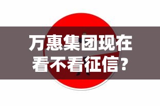 萬(wàn)惠集團(tuán)現(xiàn)在看不看征信？真實(shí)情況深度解析