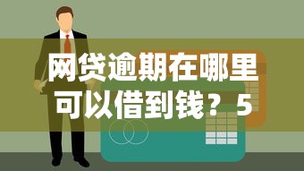 網貸逾期在哪里可以借到錢？5個實用方法實測有效