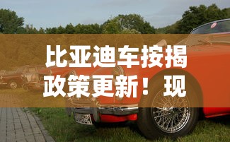 比亞迪車按揭政策更新！現在入手能省多少？