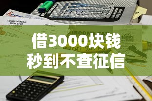 借3000塊錢秒到不查征信的？這3個平臺實測5分鐘到賬