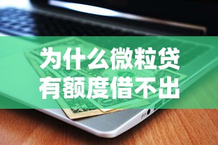 為什么微粒貸有額度借不出來？這5個原因讓人意外
