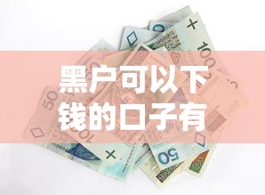 黑戶可以下錢的口子有哪些？5種渠道實測解析