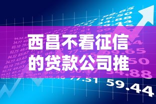 西昌不看征信的貸款公司推出新型信貸產品：靈活申請流程揭秘