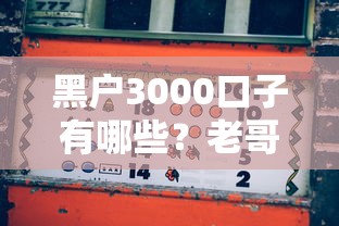 黑戶3000口子有哪些？老哥實測這5個真能下款