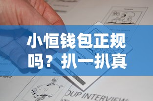 小恒錢包正規(guī)嗎？扒一扒真實(shí)資質(zhì)和用戶評價