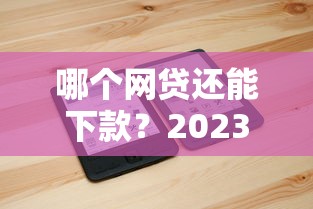 哪個網(wǎng)貸還能下款？2023正規(guī)平臺實測推薦
