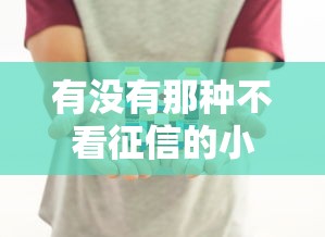 有沒有那種不看征信的小額貸款？老鐵們關心的5個平臺實測經驗分享
