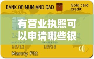 有營(yíng)業(yè)執(zhí)照可以申請(qǐng)哪些銀行貸款？這幾家銀行產(chǎn)品值得關(guān)注
