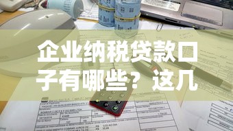 企業納稅貸款口子有哪些？這幾個正規渠道成功率更高